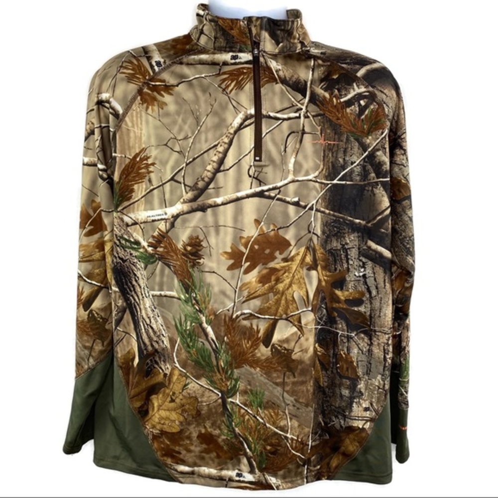 Habit Realtree AP HD Scent Factor QuarterZip Outdoor Wear large